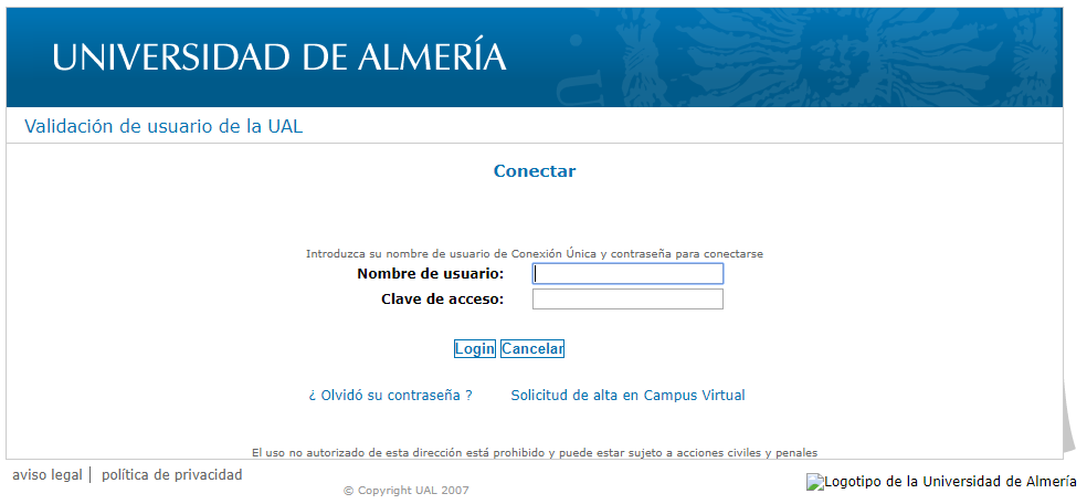 Acceso a Web of Science